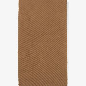 Pañuelo plisado camel