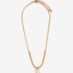 Collar dorado elegante