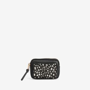 Monedero print negro