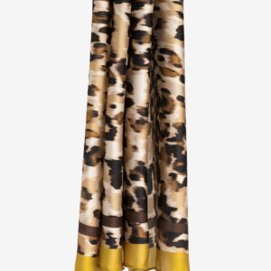 Pañuelo satinado animal print