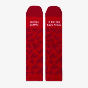 Calcetines "Contigo siempre, lo que con nadie nunca"
