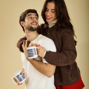 Kit taza + calcetines "Te quiero infinito"