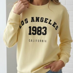Sudadera Los Angeles Amarillo