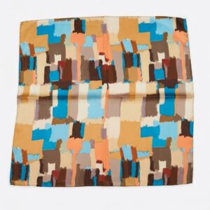 Pañuelo abstract camel
