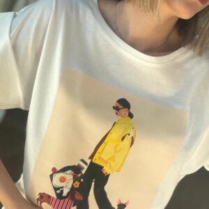 Camiseta chica amarillo