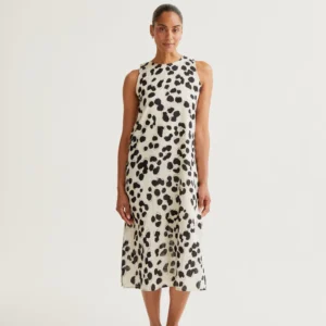 Vestido midi Dalmatian