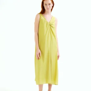 Vestido verde nudo