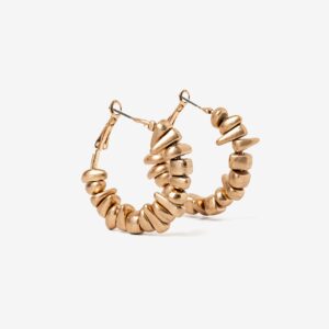 Aros chunky dorados