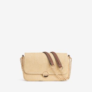 Bolso beige claro cadena