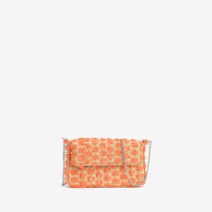 Cartera naranja textura