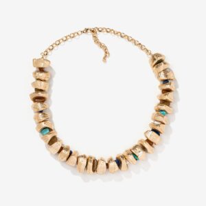 Collar dorado chunky