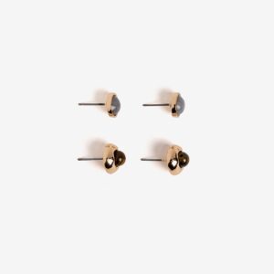 Pendientes dorados minimalistas